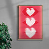 Love Is Blind contemporary wall art print by UESATSU - sold by DROOL