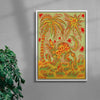 Blazing Hot contemporary wall art print by Kwonny - sold by DROOL