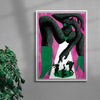 Femme Visibility contemporary wall art print by Hayley Wall - sold by DROOL