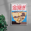Kintsugi contemporary wall art print by Othman Zougam - sold by DROOL
