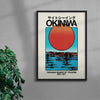 Okinawa 2 contemporary wall art print by Othman Zougam - sold by DROOL