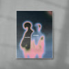 Soulmates & Strangers contemporary wall art print by Antoine Paikert - sold by DROOL