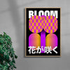 In Bloom contemporary wall art print by Petra - sold by DROOL