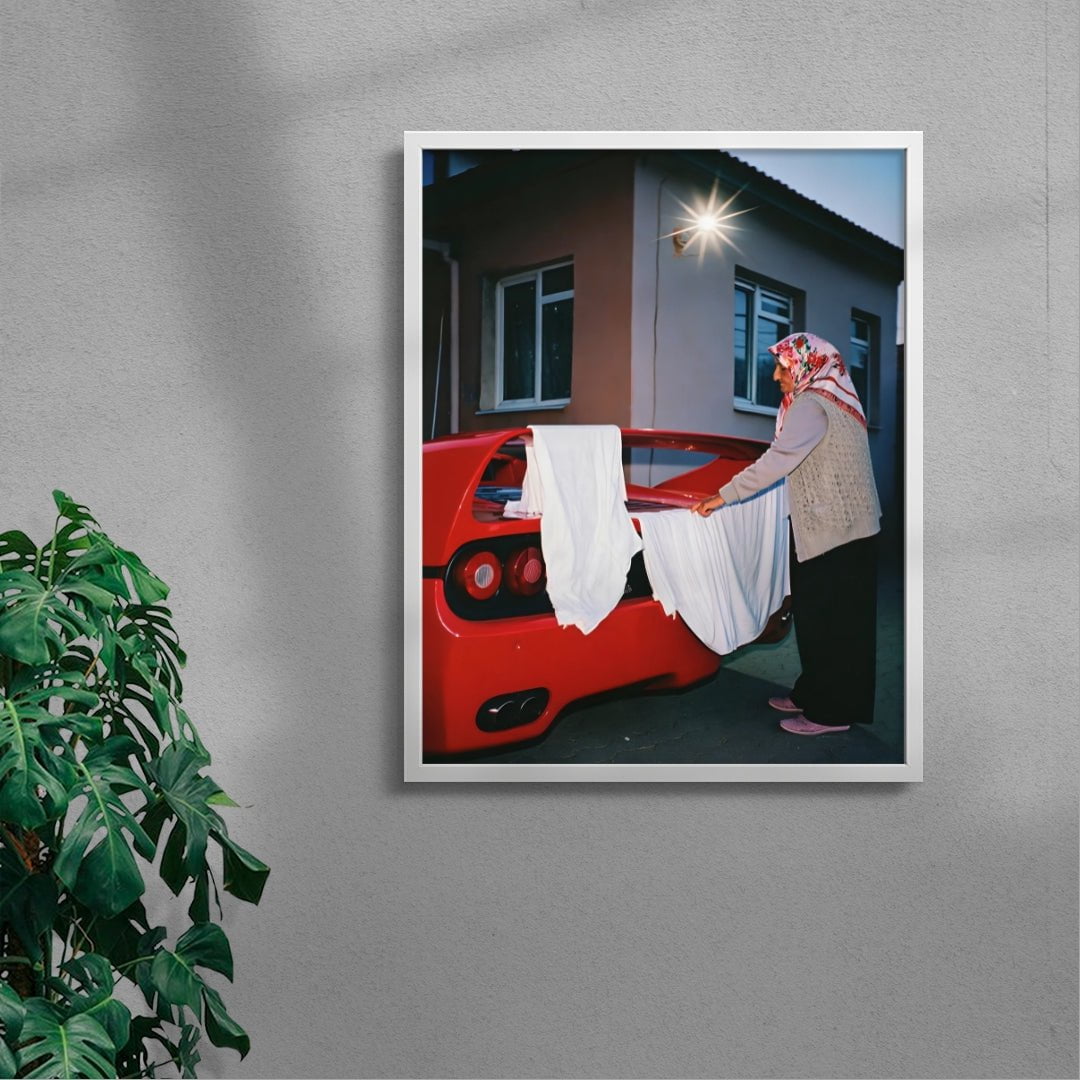 DRY contemporary wall art print by Ces XC - sold by DROOL