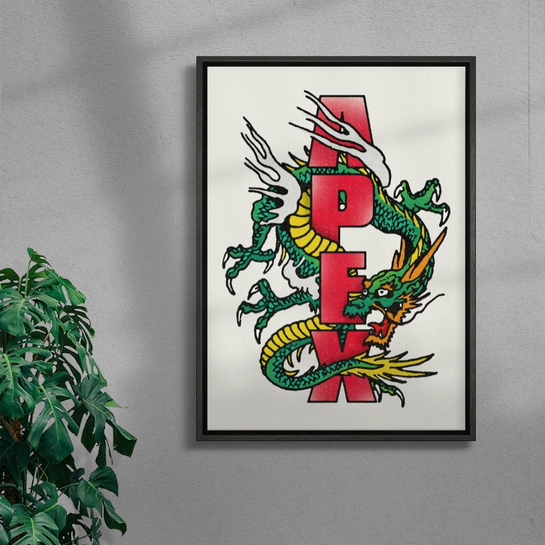Apex contemporary wall art print by Othman Zougam - sold by DROOL