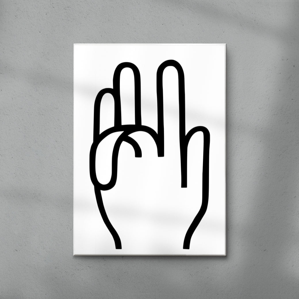 Fall 01 contemporary wall art print by David Vanadia - sold by DROOL