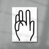 Fall 01 contemporary wall art print by David Vanadia - sold by DROOL