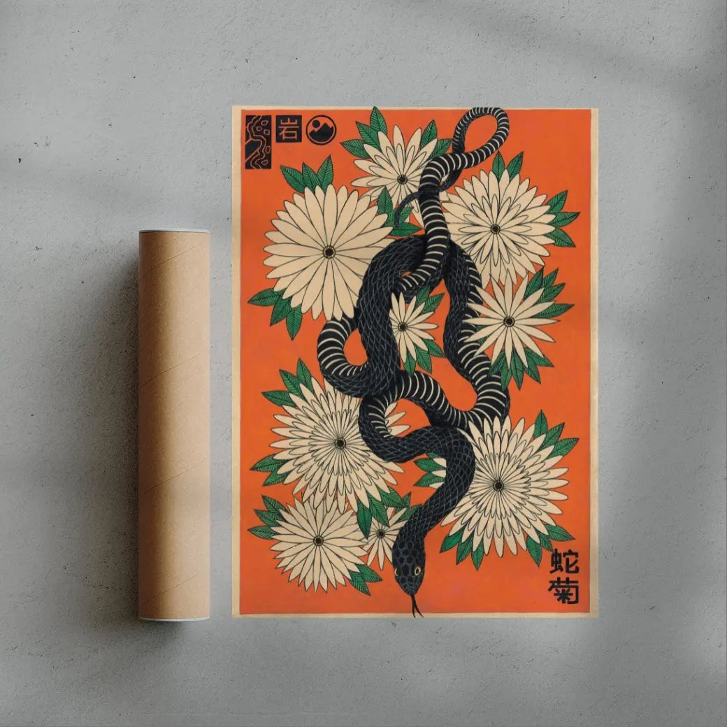The Serpent and the Nine Chrysanthemum