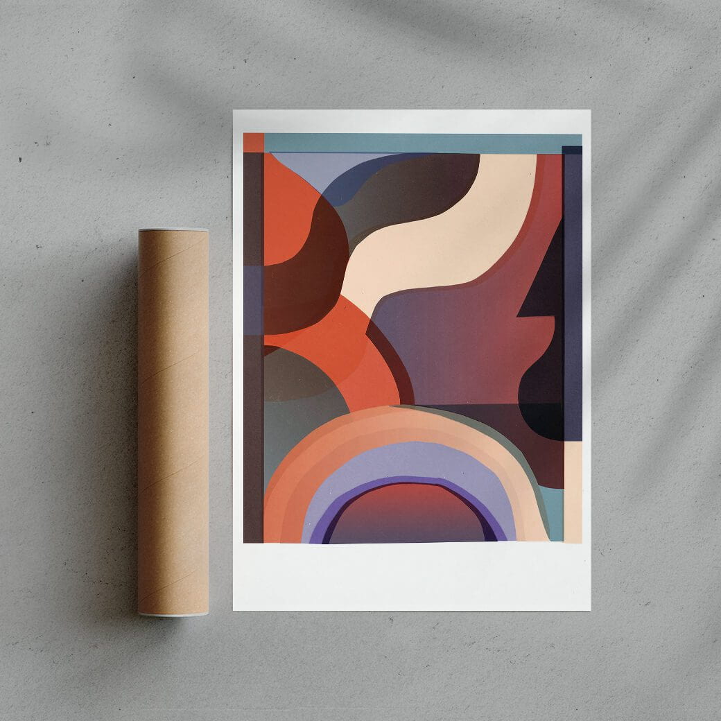 Swift contemporary wall art print by Rikki Hewitt - sold by DROOL