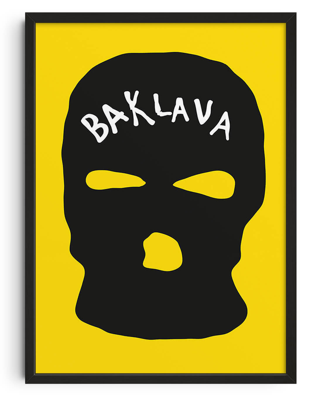 Baklava by Max Blackmore contemporary wall art print from DROOL