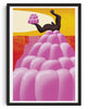 Let Us Eat Jelly by Hayley Wall contemporary wall art print from DROOL