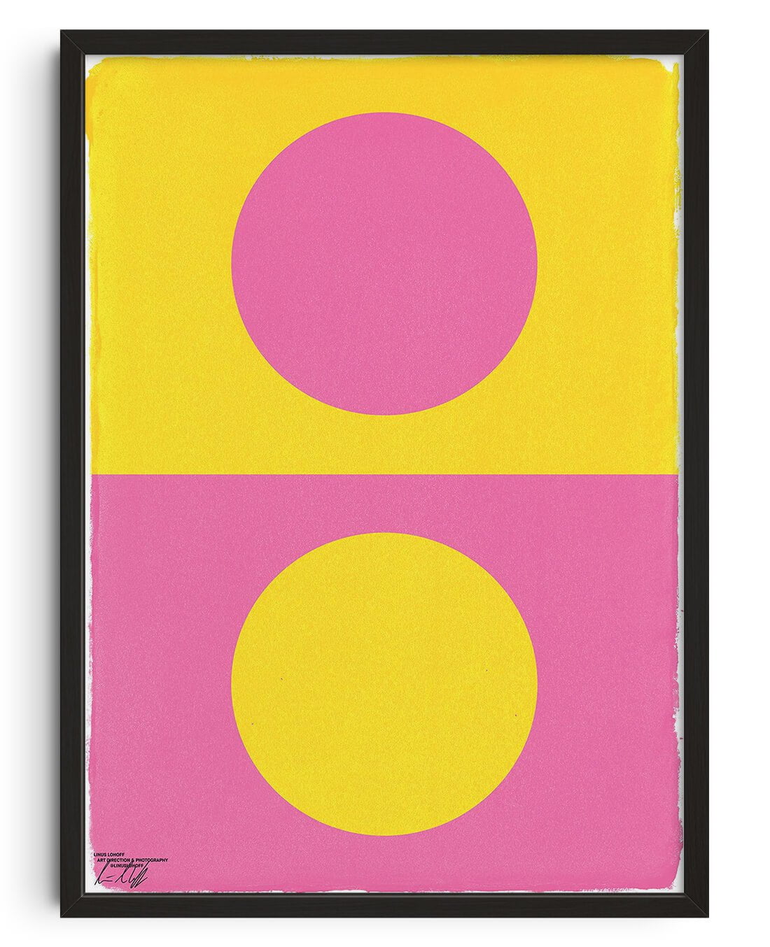 Balance by Linus Lohoff contemporary wall art print from DROOL