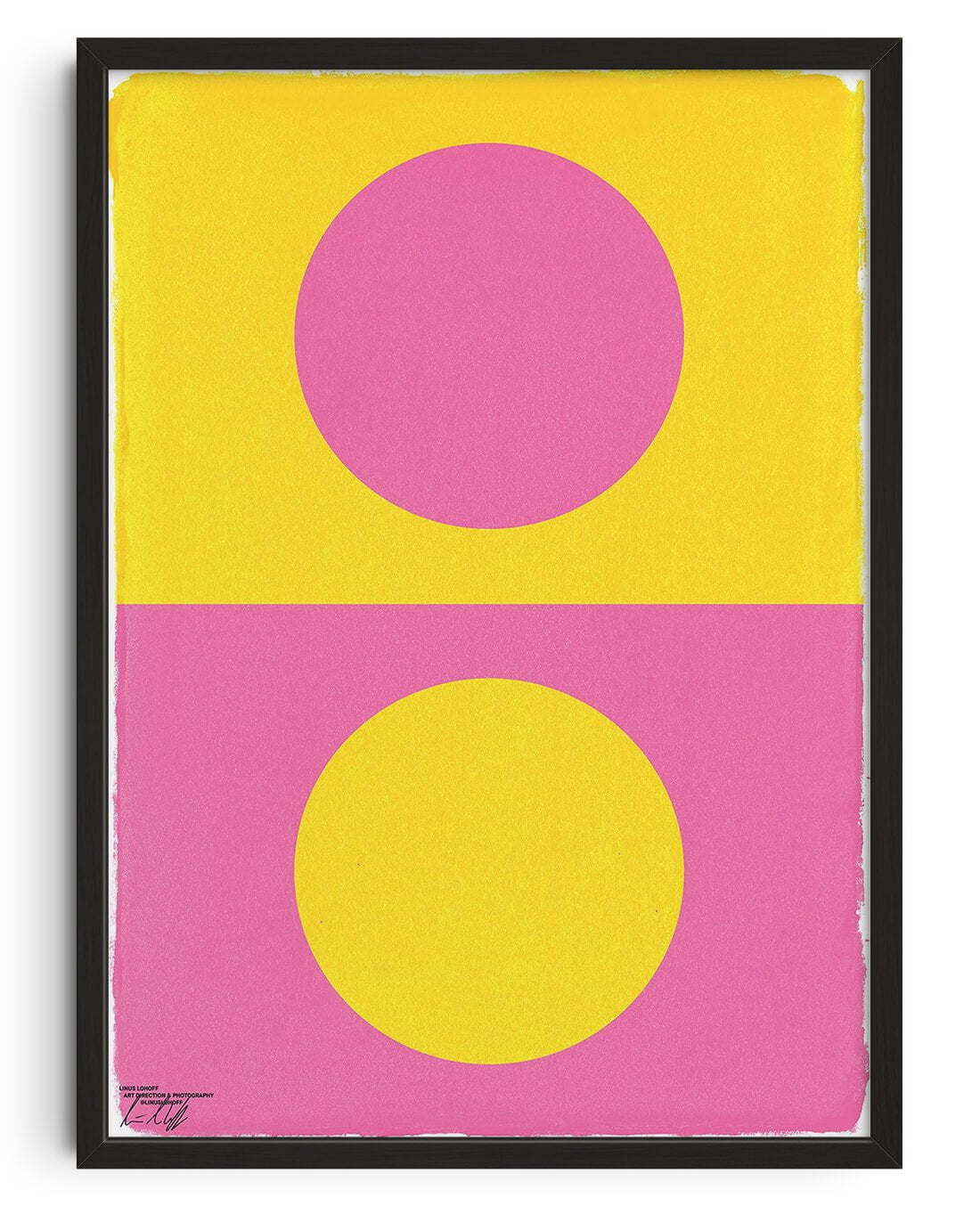 Balance contemporary wall art print by Linus Lohoff - sold by DROOL