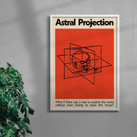 Thumbnail for Astral Projection contemporary wall art print by George Kempster - sold by DROOL