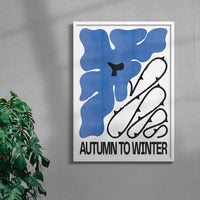 Thumbnail for Autumn to Winter contemporary wall art print by Alexander Khabbazi - sold by DROOL