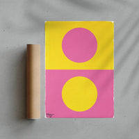 Thumbnail for Balance contemporary wall art print by Linus Lohoff - sold by DROOL