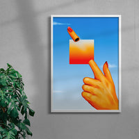 Thumbnail for Bang contemporary wall art print by Will Da Costa - sold by DROOL