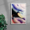 Blob contemporary wall art print by Henry M. - sold by DROOL