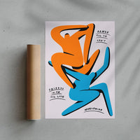 Thumbnail for Dance Til Ya Can't contemporary wall art print by Jocelyn Tsaih - sold by DROOL