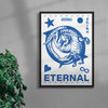 Load image into Gallery viewer, Eternal 1 contemporary wall art print by CYPH-ART - sold by DROOL