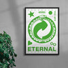 Eternal 2 contemporary wall art print by CYPH-ART - sold by DROOL