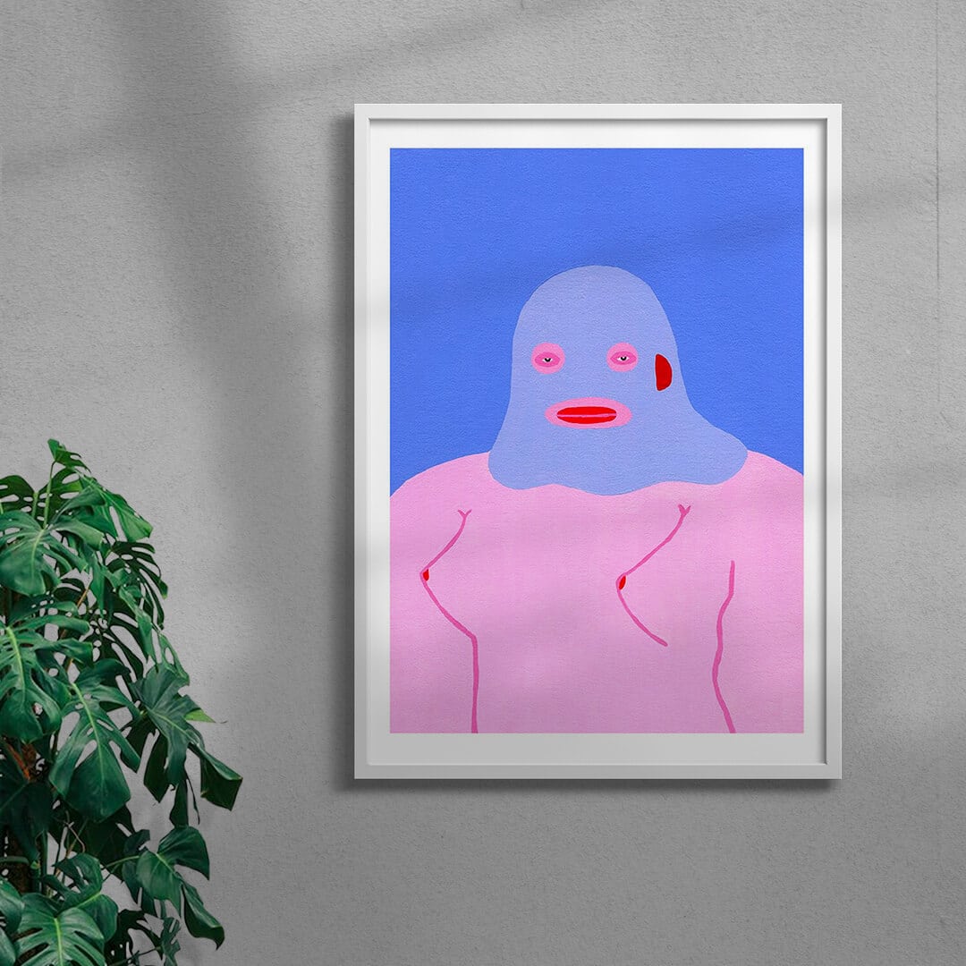 Executioner contemporary wall art print by Kissi Ussuki - sold by DROOL