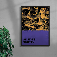 Thumbnail for All eyes on you. contemporary wall art print by Jorge Santos - sold by DROOL