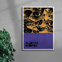 Thumbnail for All eyes on you. contemporary wall art print by Jorge Santos - sold by DROOL