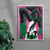 Femme Visibility contemporary wall art print by Hayley Wall - sold by DROOL