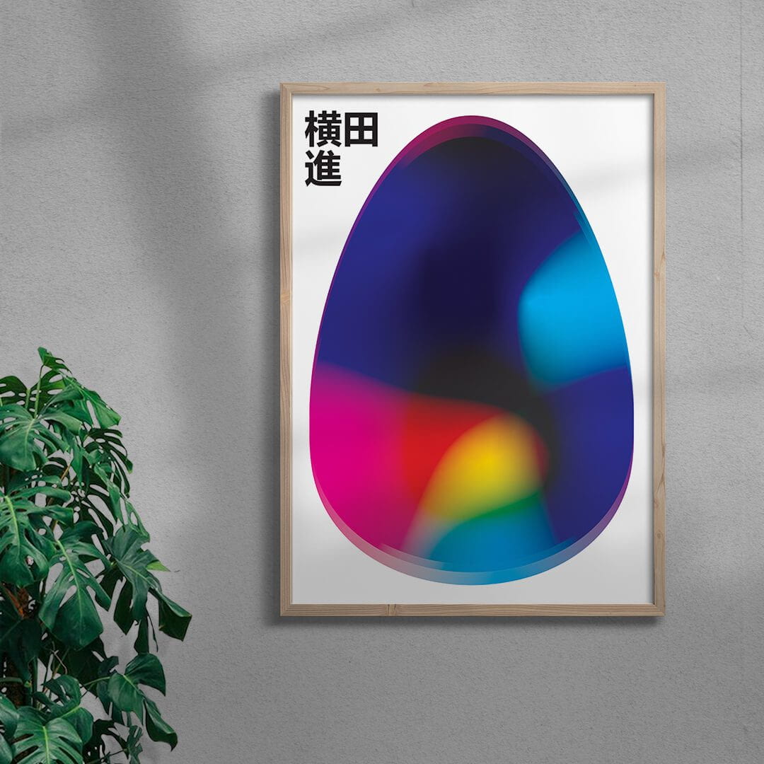 Fuji contemporary wall art print by Maxim Dosca - sold by DROOL