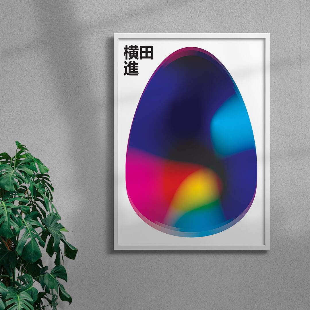 Fuji contemporary wall art print by Maxim Dosca - sold by DROOL
