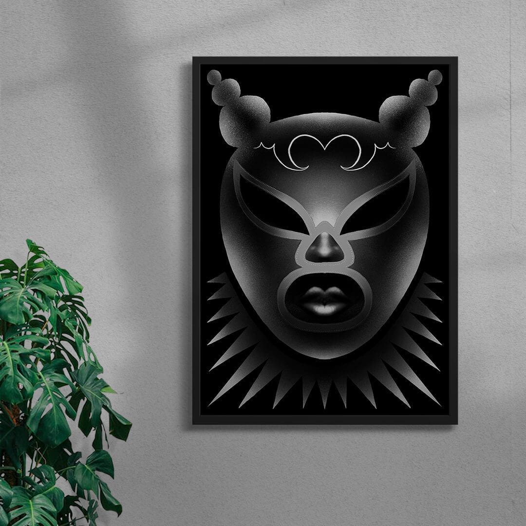 Mala contemporary wall art print by Giulia B - sold by DROOL