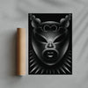 Mala contemporary wall art print by Giulia B - sold by DROOL