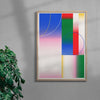 Gradient Study 01 contemporary wall art print by Jerry-Lee Bosmans - sold by DROOL