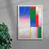 Gradient Study 01 contemporary wall art print by Jerry-Lee Bosmans - sold by DROOL