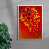 Hibiscus Macro contemporary wall art print by John Artur - sold by DROOL