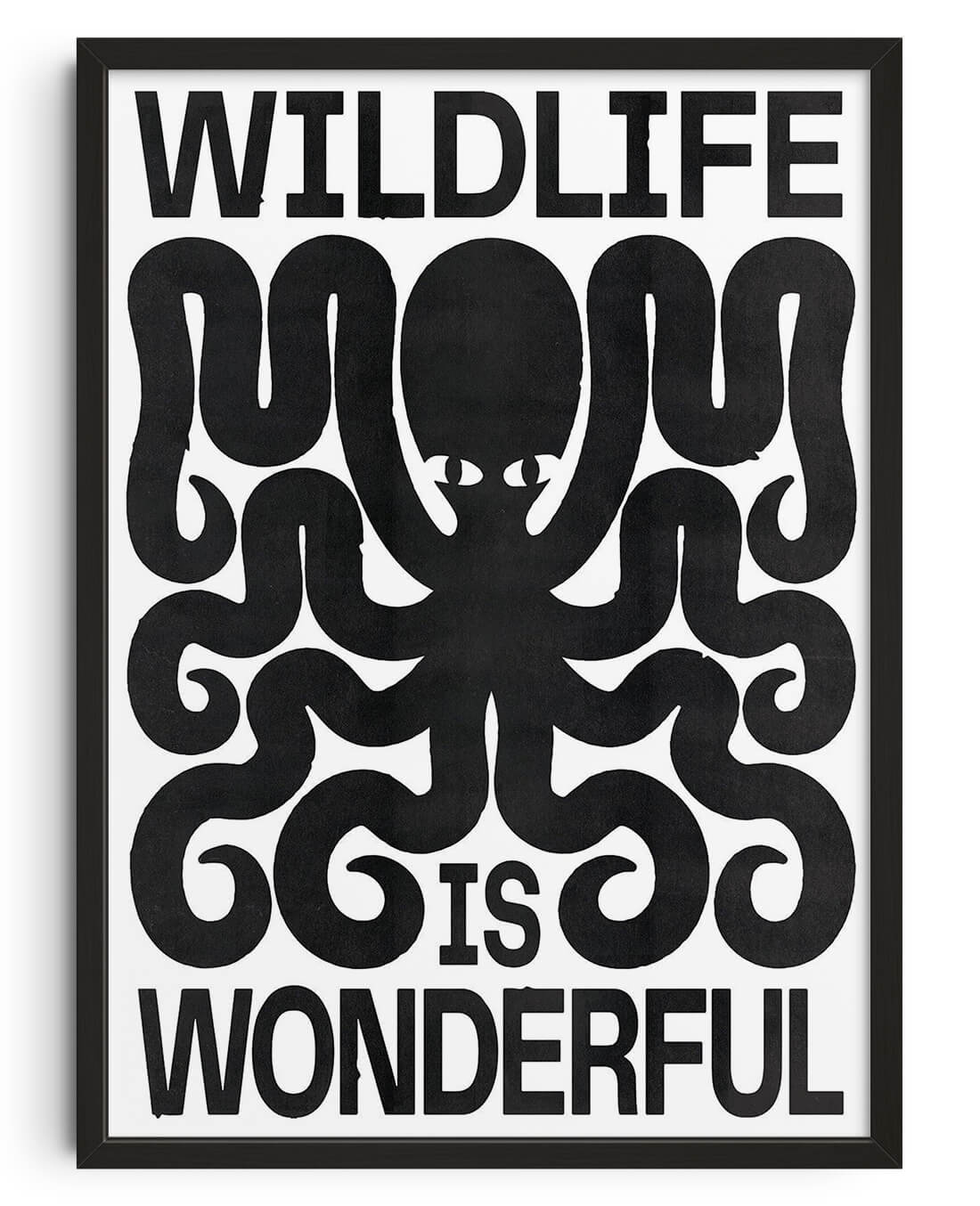Wildlife contemporary wall art print by Alexander Khabbazi - sold by DROOL
