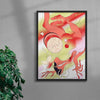 IN BLOOM contemporary wall art print by Arina Kokoreva - sold by DROOL
