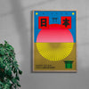 Japan contemporary wall art print by John Schulisch - sold by DROOL