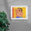 Load image into Gallery viewer, Le retour des amants de Rimini contemporary wall art print by Cépé - sold by DROOL