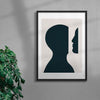 Load image into Gallery viewer, Look Inside contemporary wall art print by David Vanadia - sold by DROOL
