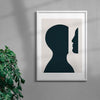 Load image into Gallery viewer, Look Inside contemporary wall art print by David Vanadia - sold by DROOL