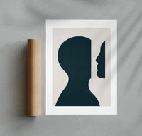 Thumbnail for Look Inside contemporary wall art print by David Vanadia - sold by DROOL