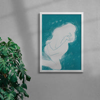 Thumbnail for Make Love contemporary wall art print by mareykrap - sold by DROOL