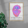 Load image into Gallery viewer, Mind Control contemporary wall art print by Antoine Paikert - sold by DROOL