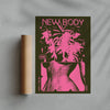 New Body contemporary wall art print by CYPH-ART - sold by DROOL
