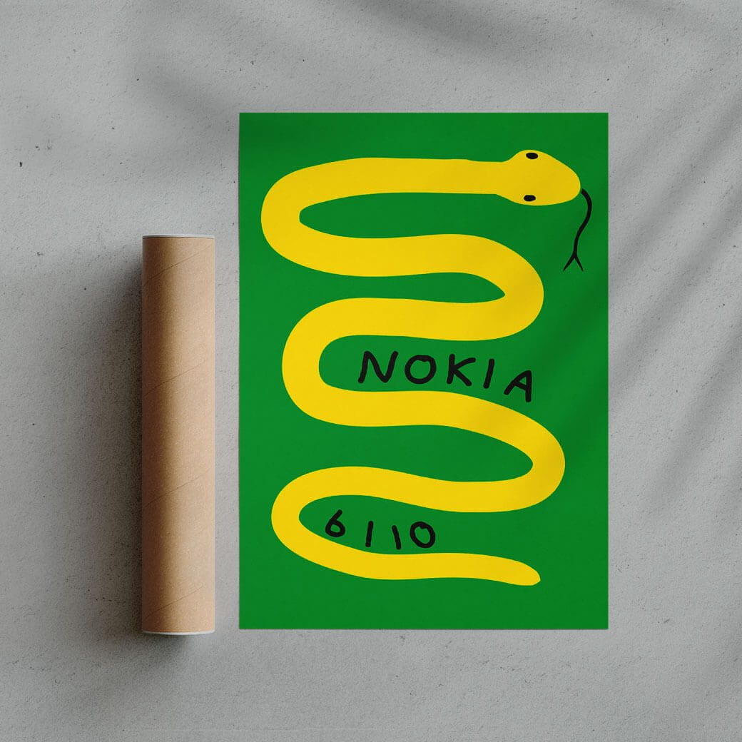 Nokia contemporary wall art print by Max Blackmore - sold by DROOL