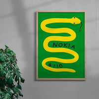 Thumbnail for Snake Dance Set contemporary wall art print by DROOL - sold by DROOL