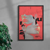 Load image into Gallery viewer, Post-human contemporary wall art print by Roman Post. - sold by DROOL