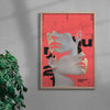 Load image into Gallery viewer, Post-human contemporary wall art print by Roman Post. - sold by DROOL
